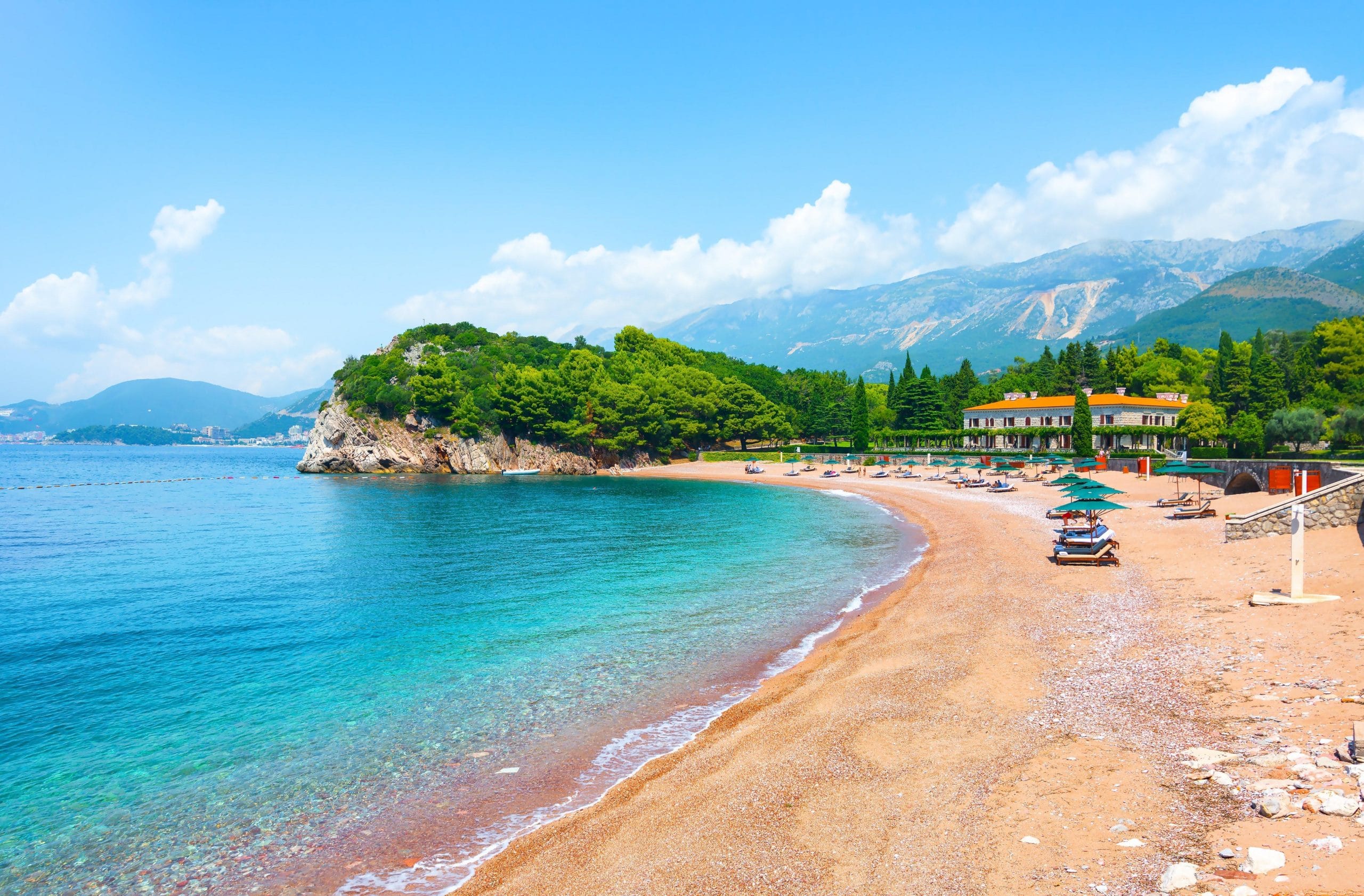 Travel to Montenegro and Visit our New Royal Blue Beach